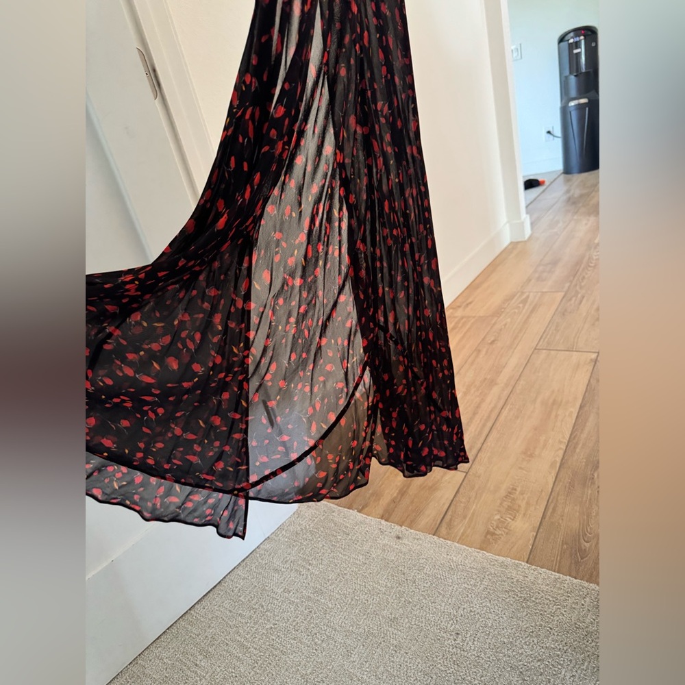 Rat & Boa Black and Red Maxi Dress - Picture 10 of 12
